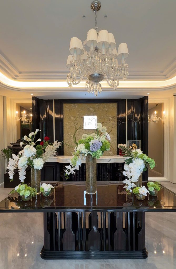 HOA LỤA DECOR DOANH NGHIỆP